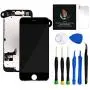 Keytas Compatible with iPhone 7 Plus Screen Replacement Kit Black 5.5" LCD for iPhone 7 Plus 3D Touch Screen Digitizer Full Assembly with Front Camera+ Earpiece+ Tools Kit+ Screen Protector (Black) Keytas Compatible with iPhone 7 Plus Screen Replacement Kit Black 5.5" LCD for iPhone 7 Plus 3D Touch Screen Digitizer Full Assembly with Front Camera+ Earpiece+ Tools Kit+ Screen Protector (Black)