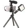 Metal Phone Tripod Mount with Cold Shoe,Woohoto 360 Rotation Phone Tripod Holder Adapter,Desktop Cell Phone Stand, Compatible with iPhone Sumsung Smartphone,Cell Phone Clamp,Video Rig Mount Metal Phone Tripod Mount with Cold Shoe,Woohoto 360 Rotation Phone Tripod Holder Adapter,Desktop Cell Phone Stand, Compatible with iPhone Sumsung Smartphone,Cell Phone Clamp,Video Rig Mount