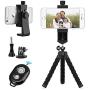 YOTOCversion Cell Phone Tripod, Premium Phone Tripod, Flexible Tripod with Wireless Remote Shutter, Compatible with iPhone/Android Samsung, Mini Tripod Stand Holder for Camera GoPro/Mobile Cell Phone