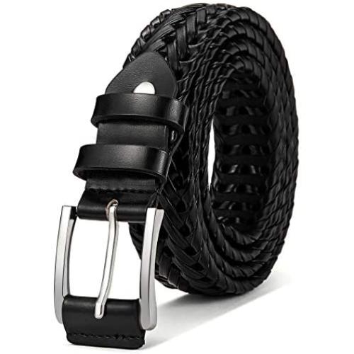 Mens Belts,Bulliant Leather Woven Braided Belts for Men Casual Jeans Golf,Anyfit,Gift Boxed Mens Belts,Bulliant Leather Woven Braided Belts for Men Casual Jeans Golf,Anyfit,Gift Boxed