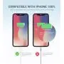 MFi Certified iPhone Charger Cable - Novtech 3Pack 3FT Lightning Cable - iPhone USB Charging Cable for iPhone 11 Pro XR Xs Max X 8 Plus 7 Plus 6S Plus 6 Plus 5S 5C 5 SE iPod iPad Air Pro - White MFi Certified iPhone Charger Cable - Novtech 3Pack 3FT Lightning Cable - iPhone USB Charging Cable for iPhone 11 Pro XR Xs Max X 8 Plus 7 Plus 6S Plus 6 Plus 5S 5C 5 SE iPod iPad Air Pro - White