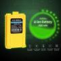 BAOFENG UV-5R Plus Qualette 5W Dual Band Two Way Radio Walkie Talkies (Imperial Yellow)