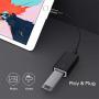 FA-STAR USB Camera Adapter, USB Female OTG Data Sync Cable Compatible with iPhone 11 X 8 7 6 Plus iPad Air Pro Mini, Support Card Reader, USB Flash Drive, Mouse, Keyboard, Hubs, MIDI - Black