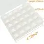 New brothread 25pcs White 60S/2 (90WT) Prewound Bobbin Thread Plastic Size A SA156 for Embroidery and Sewing Machines DIY Embroidery Thread Sewing Thread