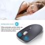 2.4G Ergonomic Wireless Portable Optical Mouse with USB Nano Receiver, 3 Adjustable DPI Levels for Laptop, Desktop, PC, Chromebook, Computer, Notebook