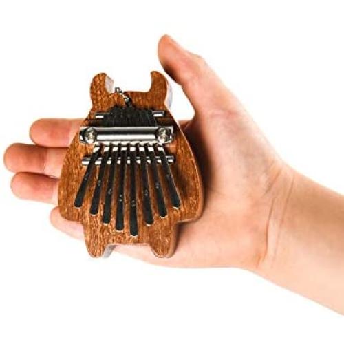 8 Key Mini Kalimba exquisite Finger Thumb Piano Marimba Musical good accessory Pendant Ornament Gift (1)