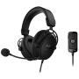 HyperX Cloud Alpha S - PC Gaming Headset, 7.1 Surround Sound, Adjustable Bass, Dual Chamber Drivers, Breathable Leatherette, Memory Foam, and Noise Cancelling Microphone - Blackout (HX-HSCAS-BK/WW)