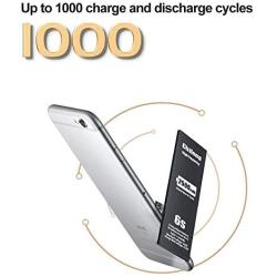 Battery fit iPhone 6s 2500mAh, Replacement Battery with High Capacity for iPhone 6s with Full Remove Tool Kit (Only for 6s) New