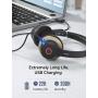 Mpow Bluetooth Headset V5.0 with Dual Microphone, Wireless PC Headphones,CVC8.0 Noise Canceling, On Ear for Computer,Cell Phone, Call Center, Office, Skype, 22 H Talk Time,Soft Earpad (Wired Optional)