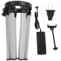 LED Fill Lamp Double Color Photographic Light Six Tubes Video Light with Phone Clip for Camera and Smartphone 3200K-5600k(US Plug)