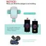REDBEAN Wireless Car Charger 15W Qi Fast Charging Auto Clamping Mount Windshield Dashboard Air Vent Phone Holder Compatible with iPhone 11 Pro Max XS XR X 8 Plus Samsung S10 S9 S8(Pure White)