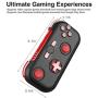 CAPTIANKN Mobile Phone Wireless Bluetooth Gamepad, Mini Portable Storage Handle, Support Android/iOS/Win 7/8/10 System