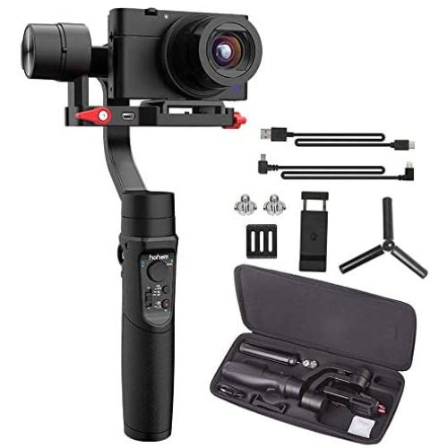 Hohem iSteady Multi 3-Axis Handheld Gimbal Stabilizer for Digital Camera Action Camera & Smartphone 8hrs Working Time 600° Pan Rotation Trigger Button Fully New App 6 Creative Modes