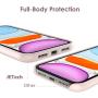 JETech Silicone Case for Apple iPhone 11 (2019) 6.1-Inch, Silky-Soft Touch Full-Body Protective Case, Shockproof Cover with Microfiber Lining (Pink)