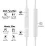 Lighting Headphones/Earphones/Earbuds, Built-in Microphone and Volume Control,Suitable for Apple iPhone 11 Pro Max/X/XS/XS MAX/XR/8/8P/7/7P/iPad Pro/iPad Air/iPad Mini/iPod (Bluetooth Connectivity)