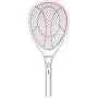 Night Cat Bug Zapper Racket Electric Fly Swatter Racquet Electronic Mosquito Killer with USB Charging LED Lighting Double Layer Protection Detachable Handle Night Cat Bug Zapper Racket Electric Fly Swatter Racquet Electronic Mosquito Killer with USB Charging LED Lighting Double Layer Protection Detachable Handle