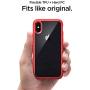 Spigen Ultra Hybrid Designed for Apple iPhone Xs Case (2018) / Designed for Apple iPhone X Case (2017) - Red