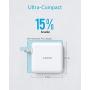 USB C Charger, Anker 60W 2-Port PowerPort Atom PD 2 [GAN Tech] Compact Foldable Wall Charger, Power Delivery for MacBook Pro/Air, iPad Pro, iPhone 11 / Pro/Max/XR/XS/X, Pixel, Galaxy, and More