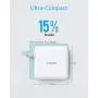 USB C Charger, Anker 60W 2-Port PowerPort Atom PD 2 [GAN Tech] Compact Foldable Wall Charger, Power Delivery for MacBook Pro/Air, iPad Pro, iPhone 11 / Pro/Max/XR/XS/X, Pixel, Galaxy, and More