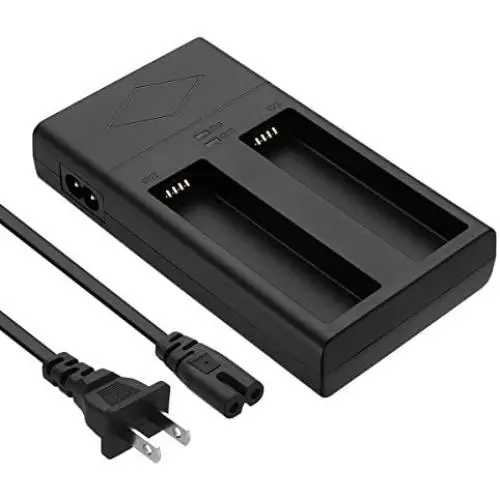 Powerextra Dual Battery Charger for for DJI Osmo, Osmo +, Osmo Pro/RAW, Osmo Mobile Powerextra Dual Battery Charger for for DJI Osmo, Osmo +, Osmo Pro/RAW, Osmo Mobile