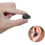 Bluetooth Earbud Single Ear Wireless Headset Mini Bluetooth Earpiece Hands-Free Car Headphone Business Earphone with Mic 6-Hour Playtime for Cell Phones for Office/Workout/Driving