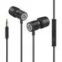 Wired Earbuds - LUDOS Ultra in Ear Headphones with Microphone, Earphones with Mic and Volume Control, Memory Foam, Reinforced Cable, Bass Compatible with iPhone, Apple, iPad, Computer, Laptop, PC