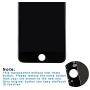 Screen Replacement for iPhone 7 Pre-Assembled LCD Display and 3D Touch Screen Digitizer Replacement with Proximity Sensor, Ear Speaker, Front Camera and Repair Tools (Black)