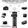 Selfie Stick Tripod Bluetooth Upgraded, Phone & Camera Tripod Selfie Stick with Wireless Remote Shutter for Gopro,Action Cameras, iPhone Xs MAX/XR/XS/X/Galaxy S9 Plus and More