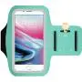 EDX Running Armband Phone Holder for Men & Women, with and Without LED, Compatible with iPhone and Galaxy Smartphones, Seafoam EDX Running Armband Phone Holder for Men & Women, with and Without LED, Compatible with iPhone and Galaxy Smartphones, Seafoam