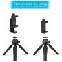 SharingMoment Premium Smartphone Holder/Vertical and Horizontal Tripod Mount Adapter Rotatable Bracket with 1/4 Inch Screw/Adjustable Clip for iPhone, Android Cell Phone, Selfie Stick, Camera Stand