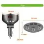 Car Charger,120W 3-Socket Cigarette Lighter Power Adapter DC Splitter 3.1A Dual USB Car Charger 12/24V with LED Voltage Display for Smartphone Car Charger,120W 3-Socket Cigarette Lighter Power Adapter DC Splitter 3.1A Dual USB Car Charger 12/24V with LED Voltage Display for Smartphone