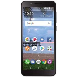 Total Wireless Carrier-Locked TCL LX 4G LTE Prepaid Smartphone - Black - 16GB - Sim Card Included - CDMA