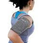 Phone Armband Sleeve: Running Jogging and Workout Cellphone Holder: Fitness Gear & Accessories for Women & Men iPhone 8 8plus X XR XS MAX 7 Plus 5s 6s iPod Galaxy S3 S5 S6 S7 S8 Note Edge Gray (M)