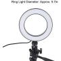 Eastbuy LED Ring Light Kit - 5.7 Inch Adjustable Ring Light Fill Light with Tripod Mobile Phone Stand Holder