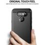 Vecomelo for LG Harmony 4, Premier Pro Plus L455DL Case, LG K41 Case, Slim-Fit TPU Shock Absorption Lightweight Soft Flexible Skin Bumper Cover Case and Glass Screen Protectors, Black