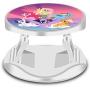 Cell Phone Finger Stand Holder, My Little Pony Mane six on Clouds Grip Foldable Phone Mount Expanding Kickstand Compatible with All Tablets and Smartphones