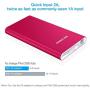 POWERADD Pilot 2GS 10000mAh Power Bank Portable Charger Dual USB Ports + Micro Input High-Speed Charging External Battery Compatible for iPhone Xs, XR,X, 8, 7 Plus, iPad, Samsung Galaxy - Red