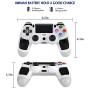 PS4 Controller Wireless Bluetooth Gamepad for Playstation 4 Clickable Touch Panel Joypad – Joystick with Sixaxis,Compatible with All PS4 Models & PC (Black)