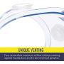 Safety Goggles, Protective Safety Glasses, Soft Crystal Clear Eye Protection - Perfect for Construction, Shooting, Lab Work, and More, 2 Pack (White)