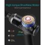 Muscle Massage Gun for Pain Relief, Percussion Massagers Handheld, Cordless Electric Massager Gun for Deep Tissue with 6 Massage Head