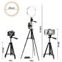 chiak Practical USB Interface Brightness Adjustable Fill Light Beauty Lamp On-Camera Video Lights