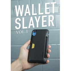 Smartish iPhone XR Wallet Case - Wallet Slayer Vol. 1 [Slim + Protective] Credit Card Holder for Apple iPhone 10R (Silk) - Black Tie Affair