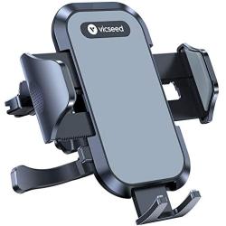 VICSEED Phone Holder for Car [Case Friendly] Ultra Stable Car Phone Mount Air Vent Car Cell Phone Holder for Car Fits for iPhone SE 11 Pro XS Max X XR Galaxy S20 S20+ S10 S9 Note 20 10 10+ All Phone
