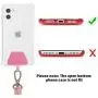 SS Phone Lanyard, Adjustable Detachable Neck Cord Lanyard Strap and Phone Safety Tether for All Phones and Case Combinations (Pink) SS Phone Lanyard, Adjustable Detachable Neck Cord Lanyard Strap and Phone Safety Tether for All Phones and Case Combinations (Pink)
