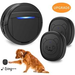 weird tails Wireless Doorbell, Dog Bells for Potty Training IP55 Waterproof Doorbell Chime Operating at 950 Feet with 55 Melodies 5 Volume Levels LED Flash