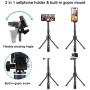Selfie Stick Tripod, Eocean 45 Inch Extendable Selfie Stick with Wireless Remote, Compatible with iPhone 11 Pro Max/XR/7/8/6/Plus/Android/Samsung Live Stream, vlog