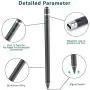 Stylus Pen Digital Pencil Fine Point Active Pen for Touch Screens, Compatible with iPhone iPad and Other Tablets (Black) Stylus Pen Digital Pencil Fine Point Active Pen for Touch Screens, Compatible with iPhone iPad and Other Tablets (Black)