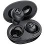 TRANYA T10 Bluetooth 5.0 Wireless Earbuds with Wireless Charging Case IPX7 Waterproof TWS Stereo Headphones in Ear 12mm Driver Built in Mic aptX Headset Premium Sound with Deep Bass for Sport Black