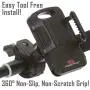 TruActive Bike Phone Mount Cell Phone Holder for Bike - Universal Fit, Motorcycle Phone Mount and Bike Phone Holder - 6 Color Bands - Any Phone or Handlebar - Tool Free Install TruActive Bike Phone Mount Cell Phone Holder for Bike - Universal Fit, Motorcycle Phone Mount and Bike Phone Holder - 6 Color Bands - Any Phone or Handlebar - Tool Free Install