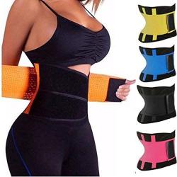 mumumunan Beauty Body Shaping Clothes, Slim Sports, Plastic Belt, Belt, Belt, Belt, Belt, Belt, Body Shaper, Abdominal Packing Trimmer, Yellow, XXXL